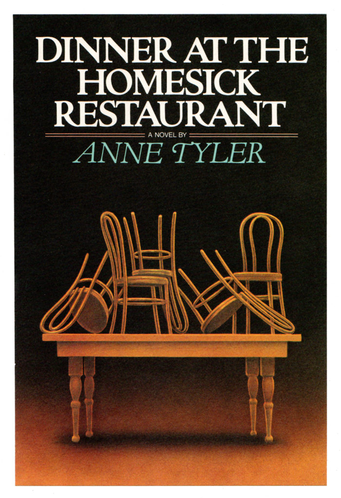 Book cover of DInner at the Homesick Restaurant
