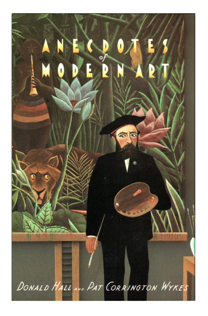 Book cover of Anecdotes of Modern Art