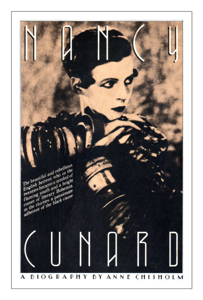 Book cover of Nancy Cunard