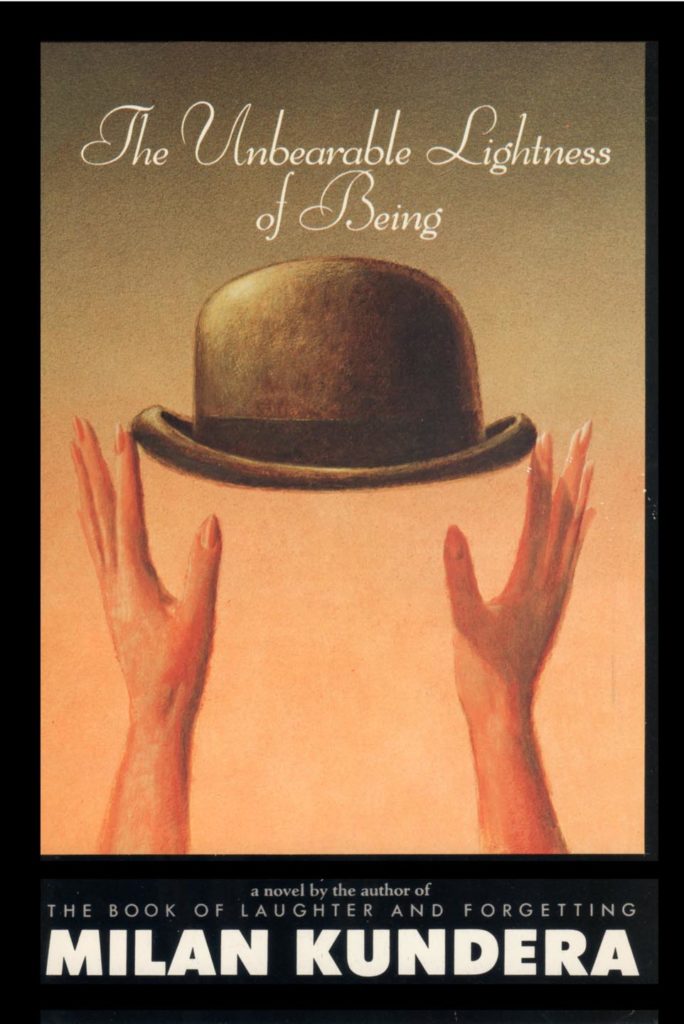 Book cover of The Unbearable Lightness of Being