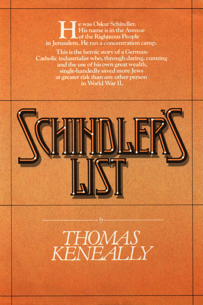 Book cover of Schindler’s List