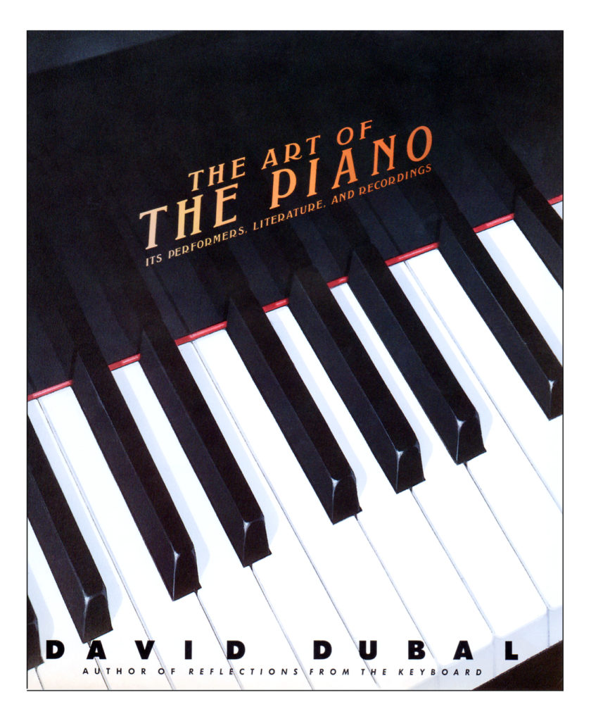 Book cover of The Art of The Piano