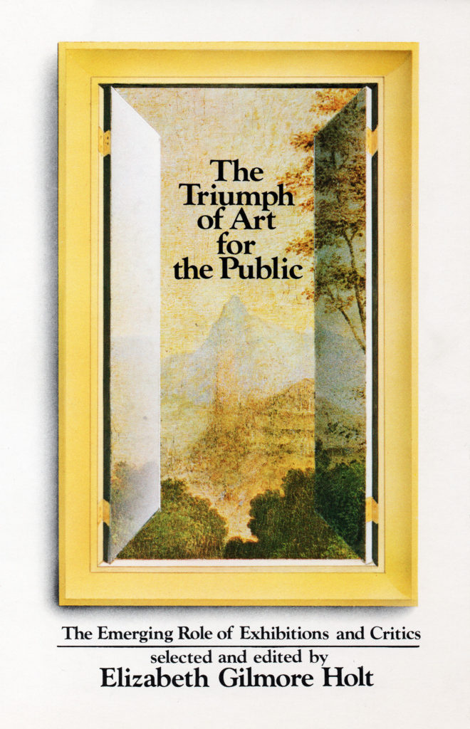 Book cover of The Triumph of Art for the Public