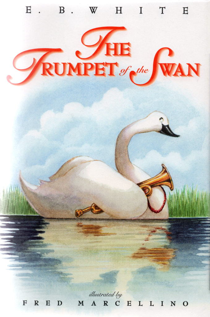 Book cover of The Trumpet of the Swan