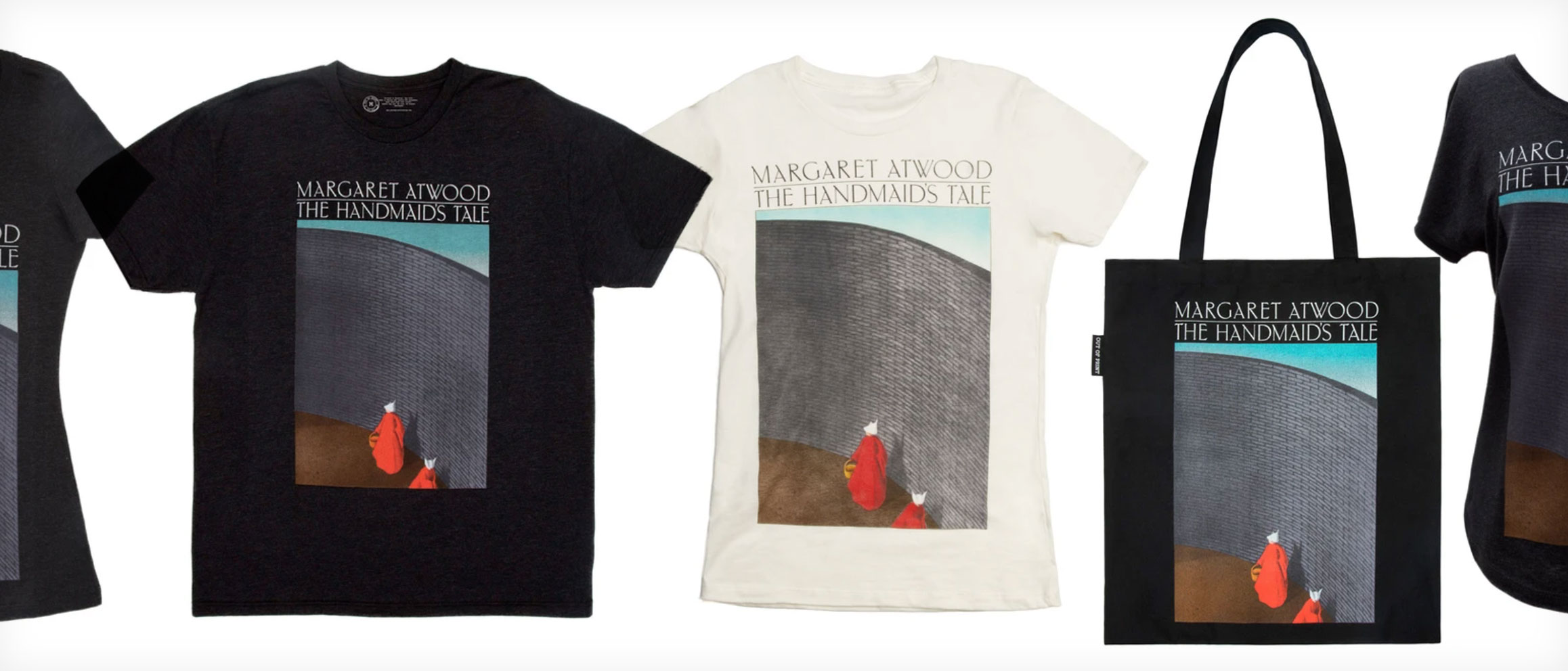 The Handmaid’s Tale T-shirts and Tote Bags Now Available from Out of Print Clothing