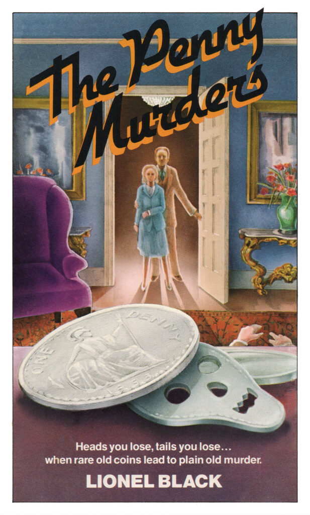 Book cover of The Penny Murders