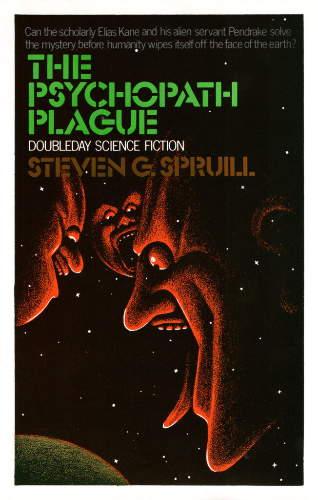 Book cover of The Psychopath Plague